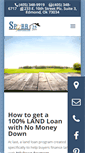 Mobile Screenshot of nodownpaymentlandloan.com
